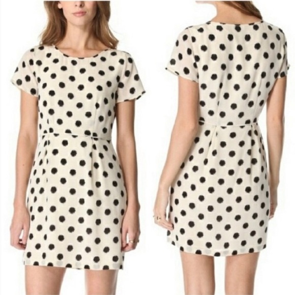 Madewell Dresses & Skirts - Madewell Broadway and Broome Polka Dot Silk Dress